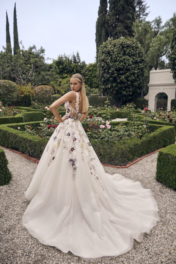 2550 SK Clover Overskirt Back